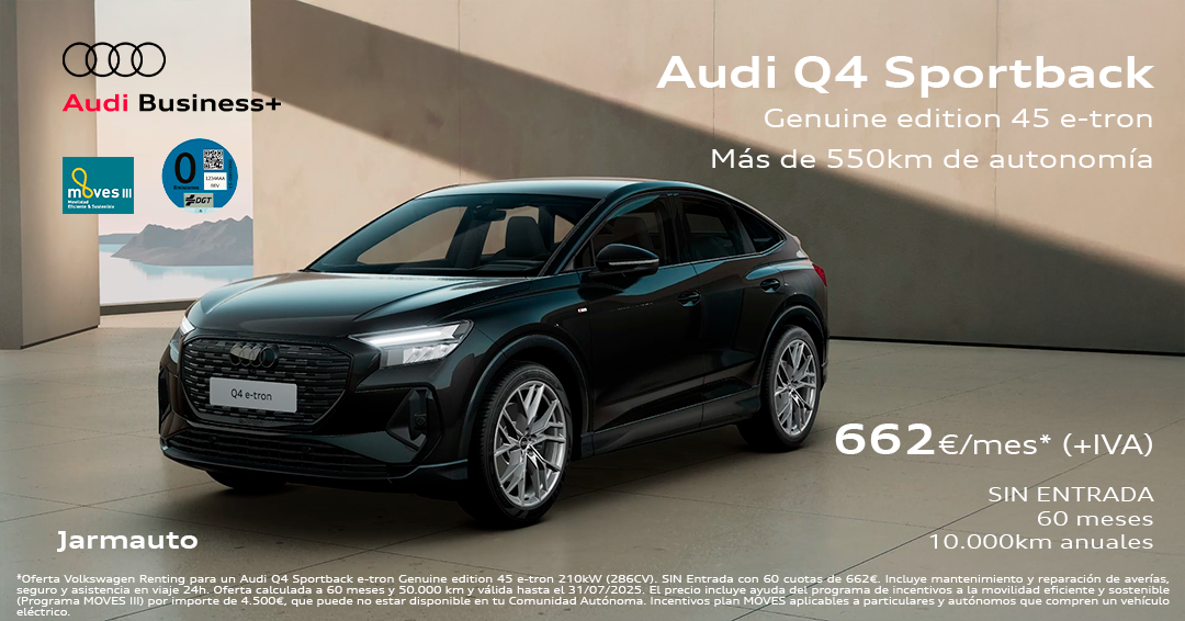 Creatividad Audi Q4 Business +